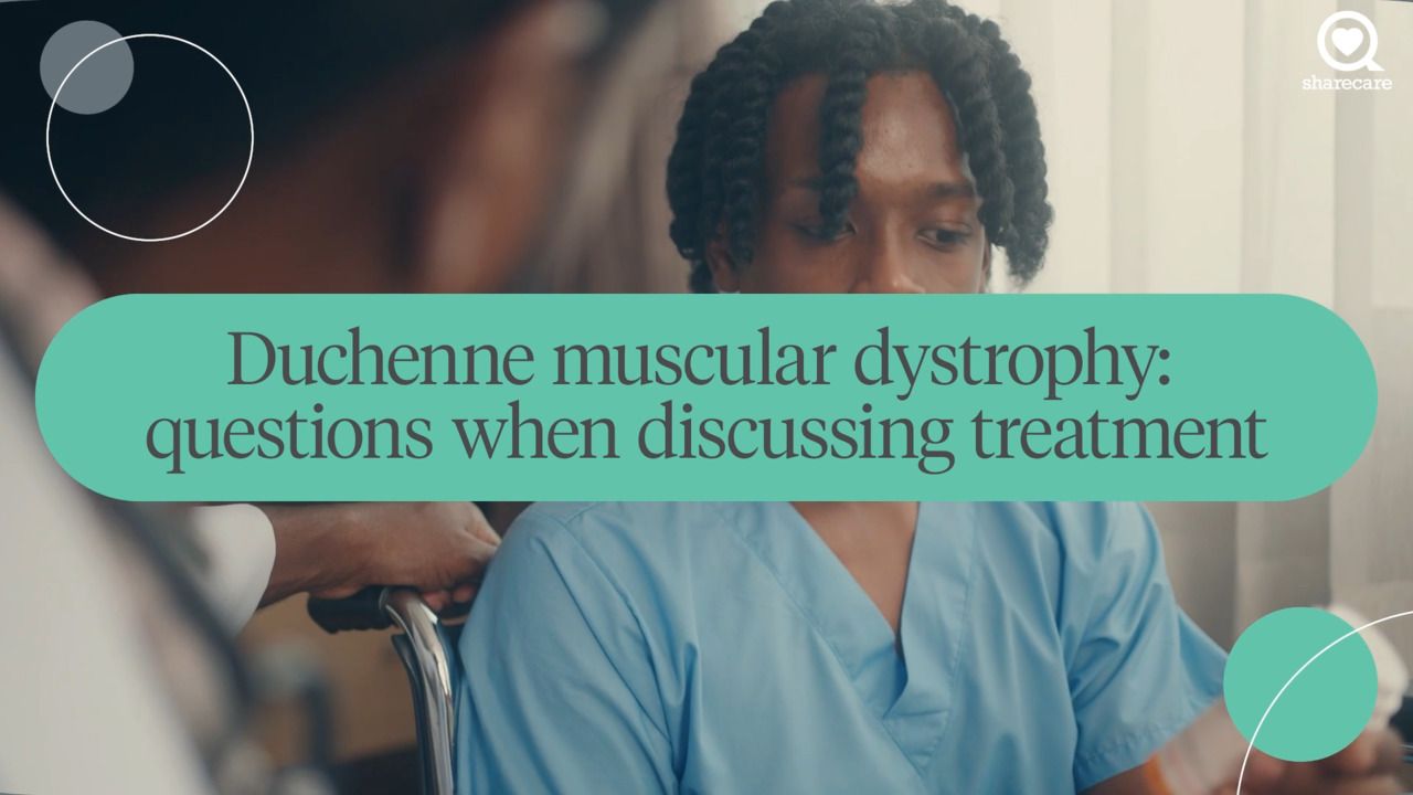 Duchenne muscular dystrophy: questions when discussing treatment