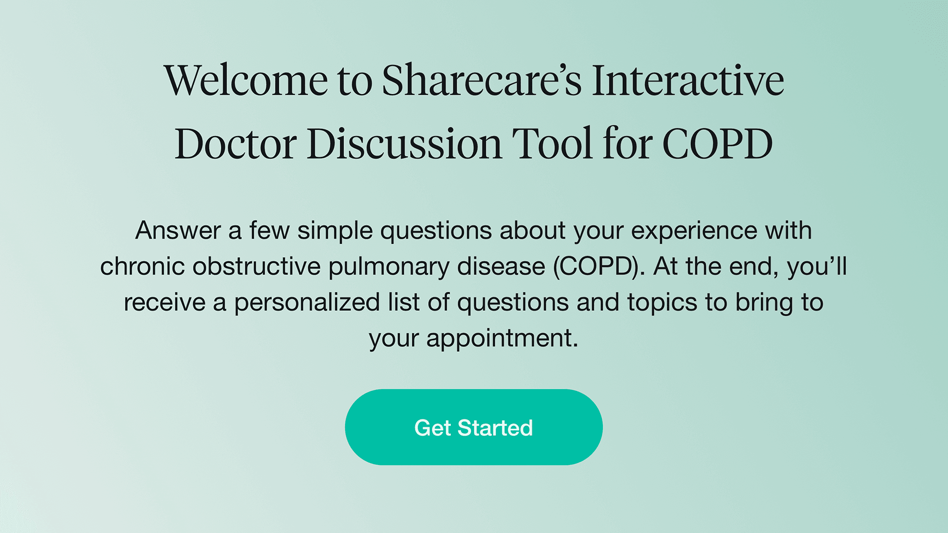 Doctor Discussion Guide: COPD