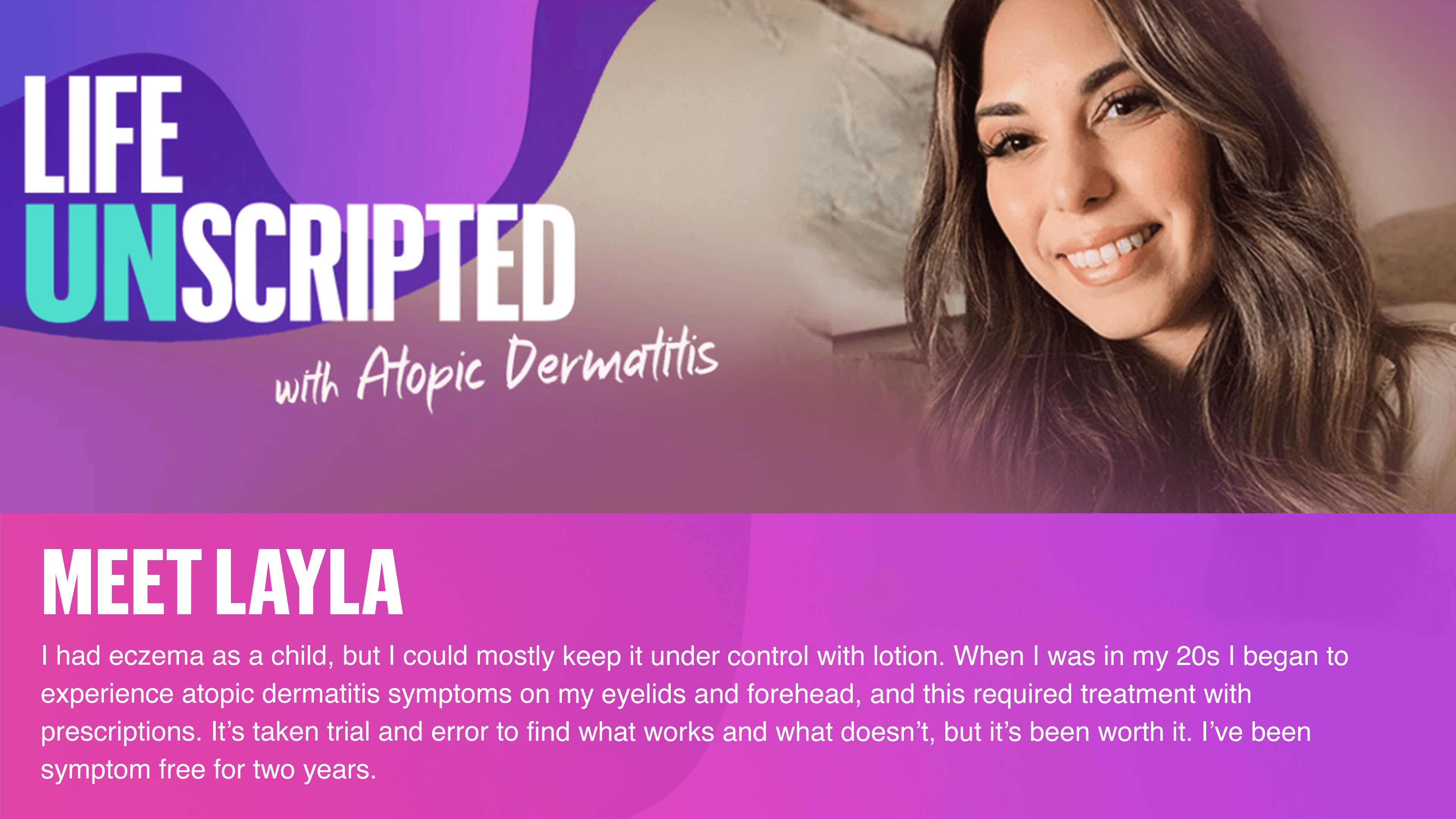 Life Unscripted With Atopic Dermatitis