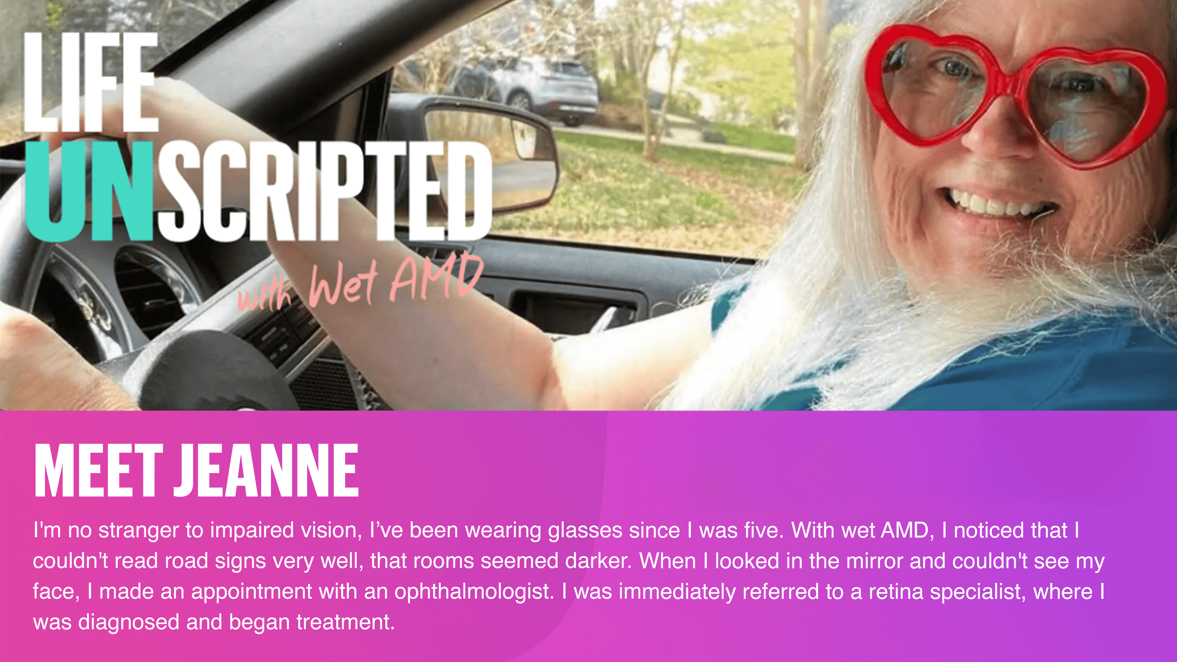Life Unscripted With Wet AMD