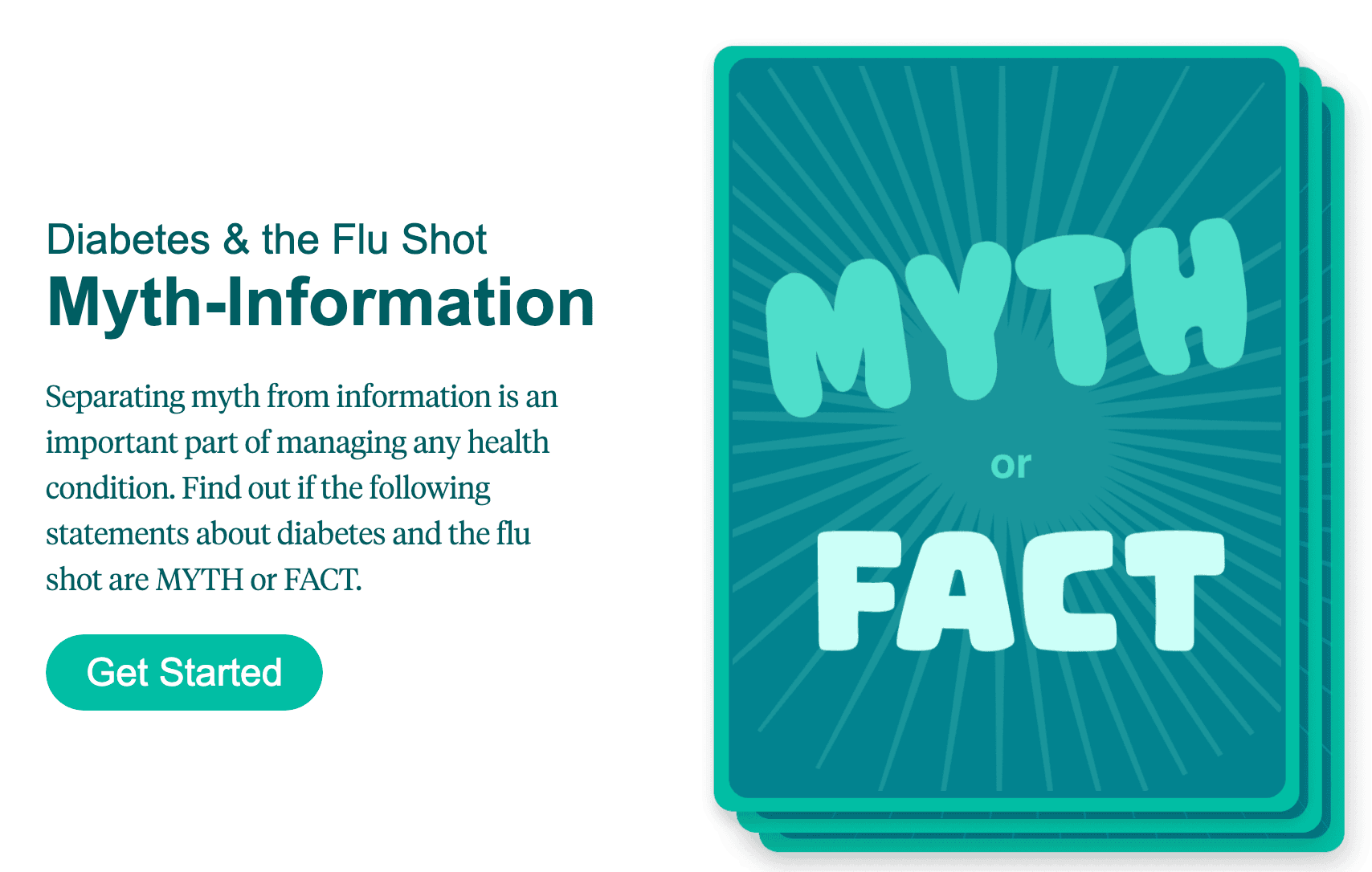 Myth Information: Diabetes and Flu Shot