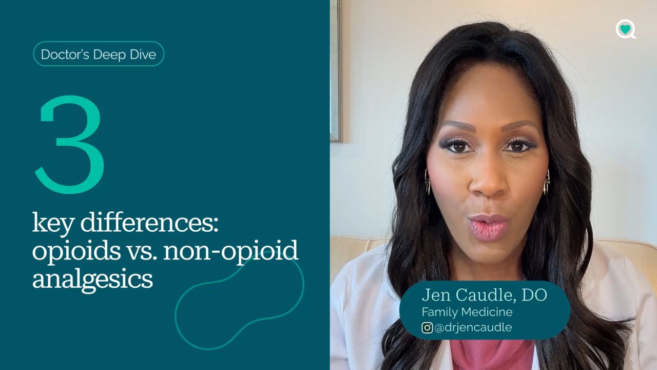 Doctor's deep dive: 3 key differences between opioids and non-opioid analgesics