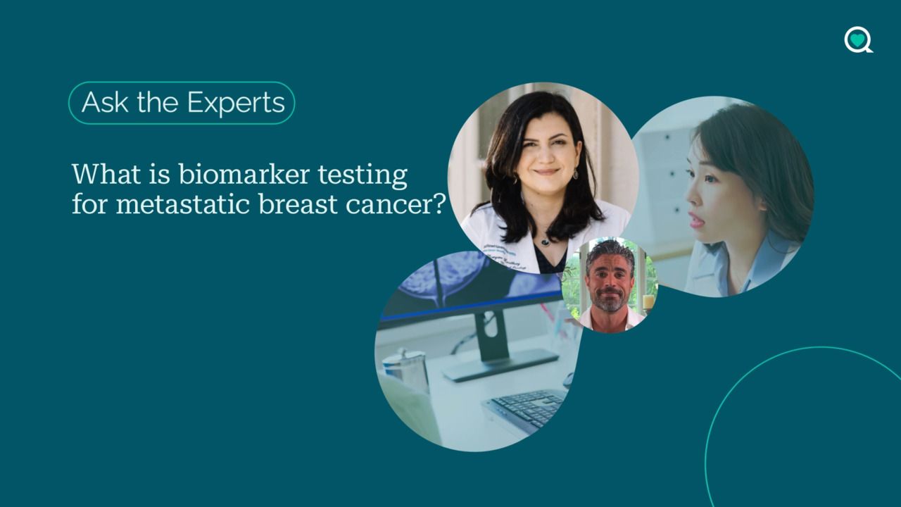 Ask the experts: what is biomarker testing?