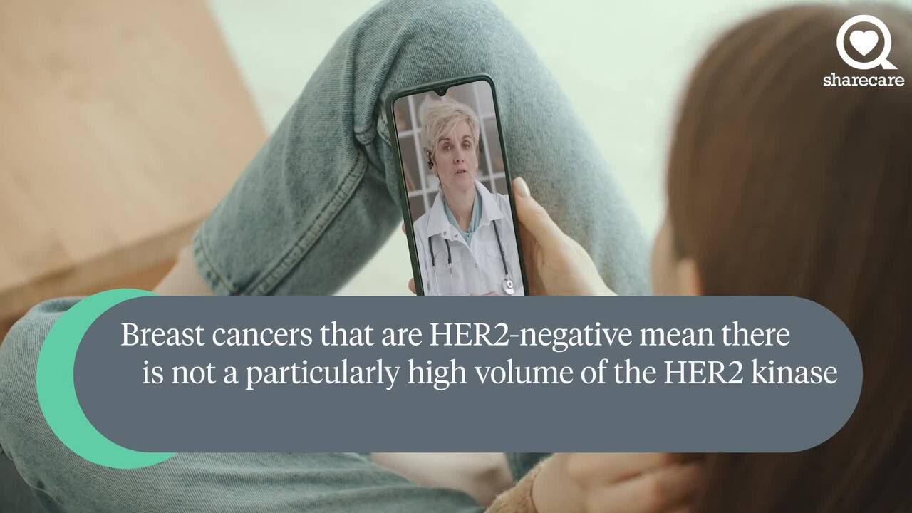 What does it mean to be HER2-positive vs. HER2-negative?