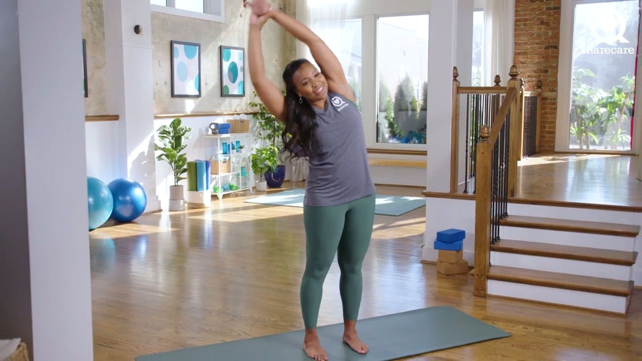 Morning yoga flow for ankylosing spondylitis