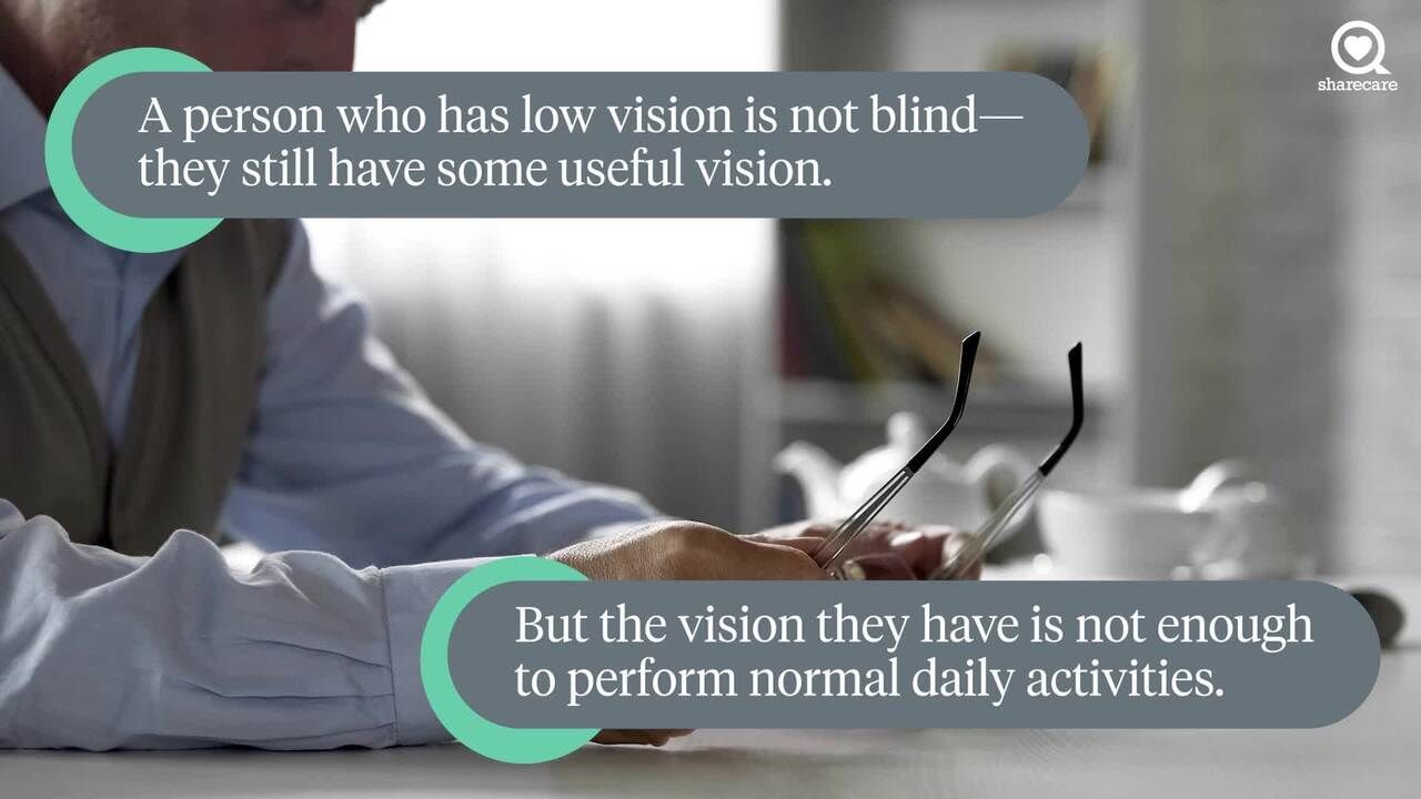 4 answers about low vision rehabilitation and DME